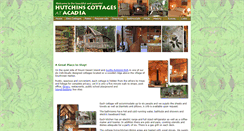 Desktop Screenshot of hutchinscottagesatacadia.com